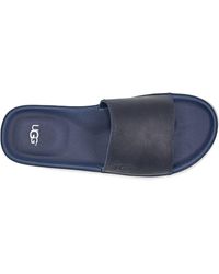 navy blue man uggs