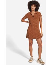 UGG - ® Kimmy Dress ®block Terry Cloth/recycled Materials Dresses - Lyst
