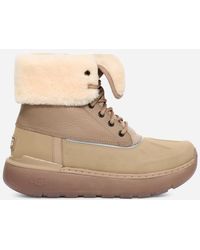 UGG - ® City Butte Leather/waterproof Cold Weather Boots - Lyst