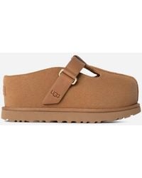 UGG - Goldenstar Hi Clog Suede Shoes - Lyst