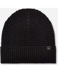 UGG - Waffle Cuff Hat Acrylic Blend - Lyst