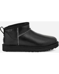 UGG - Classic Ultra Mini Leather Regenerate Boot Für Damen - Lyst
