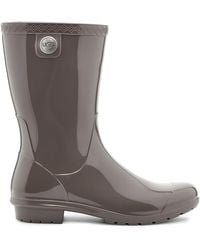 UGG Sienna Rain Boot Sheepskin Cold Weather Boots - Brown