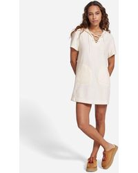 UGG - ® Yasmine Mixed Dress Cotton Blend/recycled Materials Dresses - Lyst