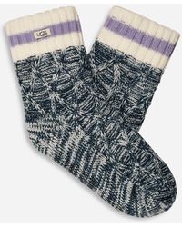 UGG - ® Deedee Fleece Lined Quarter Socks - Lyst