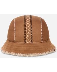 UGG - Atherson Embroidered Hat Sheepskin - Lyst