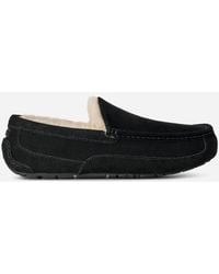 UGG - Ascot Sheepskin Slipper Loafers - Lyst