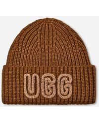 UGG - Chunky Crafted Rib Beanie Acrylic Blend - Lyst