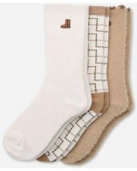 UGG - Classic Crew 3 Pack - Lyst