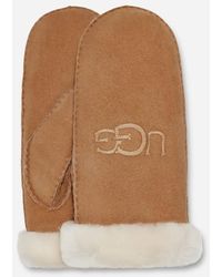 UGG - Sheepskin Embroider Handschuhe Sheepskin Embroider Handschuhe - Lyst