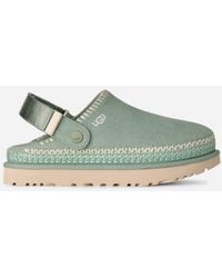 UGG - Goldenstar Meadow Accent Clog Suede Shoes - Lyst