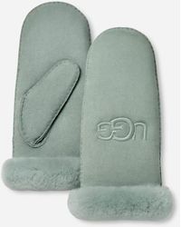 UGG - Sheepskin Embroider Mitten - Lyst