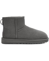 grey ugg mini boots