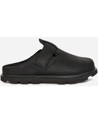 UGG - Solano Clog Nubuck Shoes - Lyst