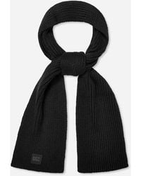 UGG - Chunky Rib Scarf Knit Scarves - Lyst