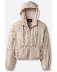 UGG - Chiara Full-Zip Hooded Jacket Tops - Lyst