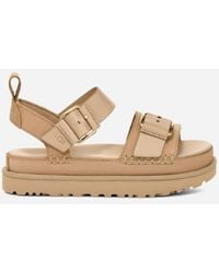 UGG - Goldenstar Villa Nubuck/Leather Sandals - Lyst