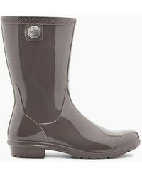 UGG Rubber Sienna Rain Boot in Shell (Pink) | Lyst