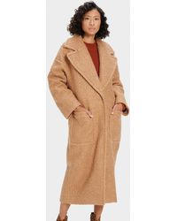 UGG Hattie Long Oversized Coat - Multicolour