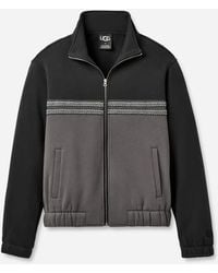 UGG - Tasman Track Jacket Cotton Blend Tops - Lyst