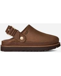 UGG - Goldenstar Villa Clog Nubuck Shoes - Lyst