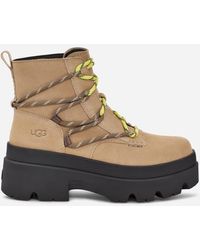 UGG - ® Brisbane Lace Up Suede Boots - Lyst