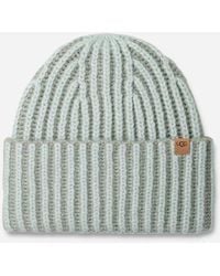 UGG - Chunky Plaited Beanie Acrylic Blend - Lyst