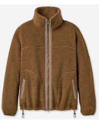 UGG - Braid Full-Zip Jacket Tops - Lyst