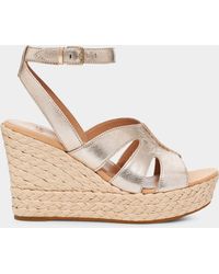 UGG Wedge sandals for Women | Online Sale up to 55% off | Lyst