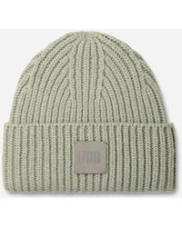 UGG - Chunky Rib Beanie Acrylic Blend - Lyst