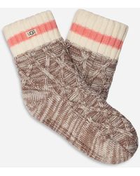 UGG - Deedee Fleece Lined Quarter Socks - Lyst