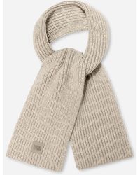 UGG - Chunky Rib Knit Chapeaux pour in Light Grey, Taille O/S, Mélange D'Acrylique - Lyst