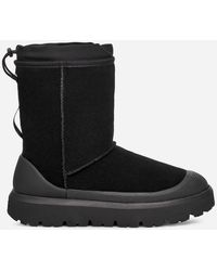 UGG - ® Classic Short Weather Hybrid Suede/waterproof Classic Boots - Lyst