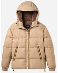 UGG - Xayden Braid Puffer Jacket Nylon - Lyst