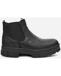 UGG - ® Skyview Chelsea Leather Boots|dress Shoes - Lyst