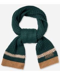 UGG - Waffle Stripe Scarf - Lyst