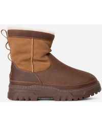 UGG - Heritage Pull-On Trailgazer Sheepskin Classic Boots - Lyst
