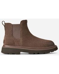 UGG - Chelsea Lug Suede Boots - Lyst