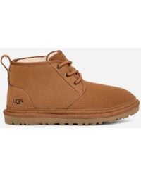 UGG - ® Neumel Leather Shoes Chukka Boots - Lyst