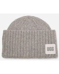 UGG - ® Exaggerated Cuff Beanie Hat - Lyst