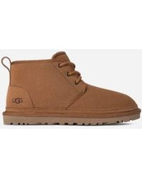 UGG - Neumel Leather Shoes Chukka Boots - Lyst