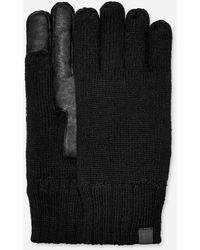 UGG - Knit Glove Acrylic Blend/recycled Materials Gloves - Lyst