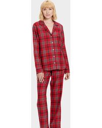 UGG Raven Set Flannel - Red