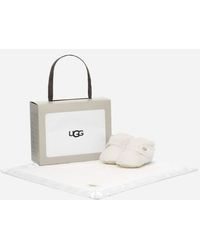 UGG - ® Infants' Bixbee Bootie And Lovey Blanket Fleece Blankets|boots - Lyst