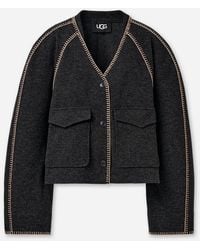 UGG - Rina Button-Up Top Tops - Lyst