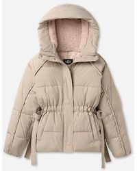 UGG - Renly Braid Puffer Jacket - Lyst