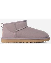 UGG - Classic Ultra Mini Sheepskin Classic Boots - Lyst