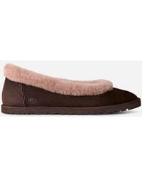 UGG - Zora Ballet Flat Sheepskin Shoes - Lyst