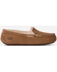 UGG - Ansley Sheepskin Suede Slipper - Lyst
