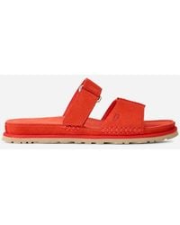 UGG - Goldengaze Slide Suede Sandals - Lyst